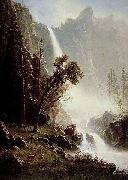 Albert Bierstadt Bridal Veil Falls. Yosemite Germany oil painting artist